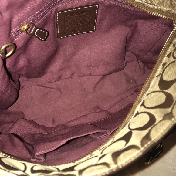 🔥🔥SUPER SALE🔥🔥PRICE FIRM✅👑Coach Leather Suede Multipatch Handbag Tote - Picture 4 of 12